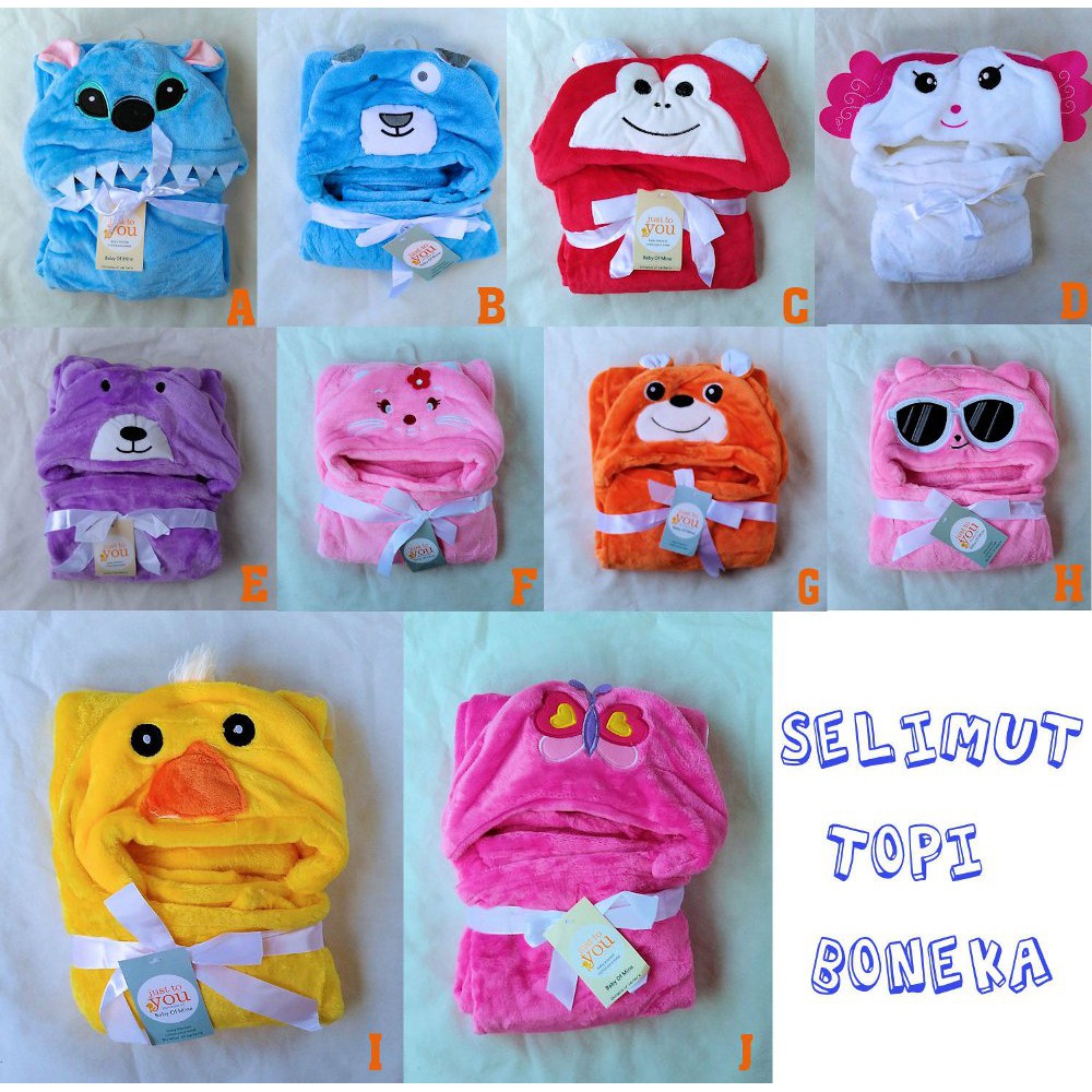Jual Selimut topi boneka