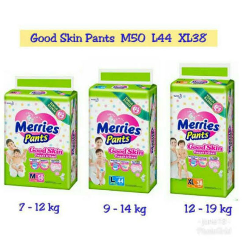 pampers merries