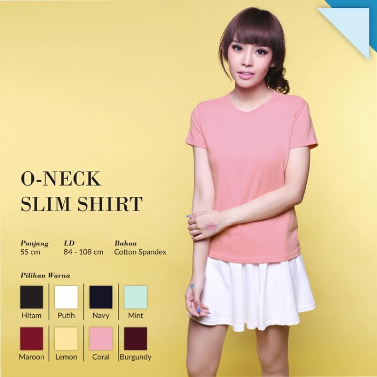 O-Neck Slim Shirt
