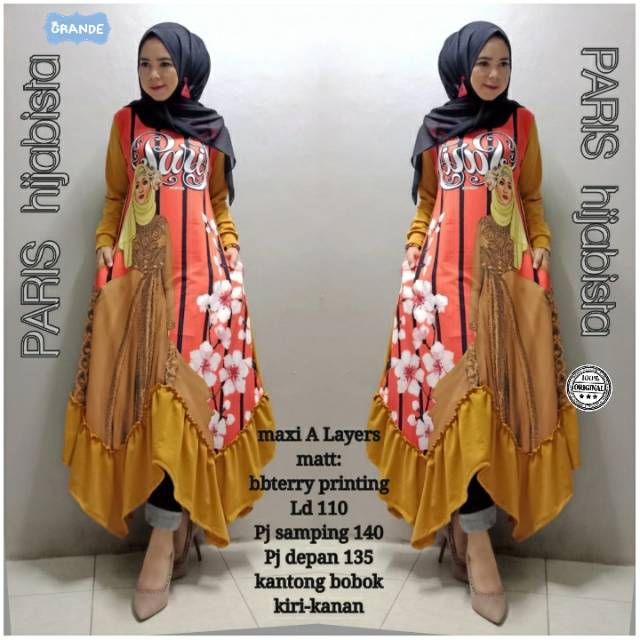 Paris hijabista set