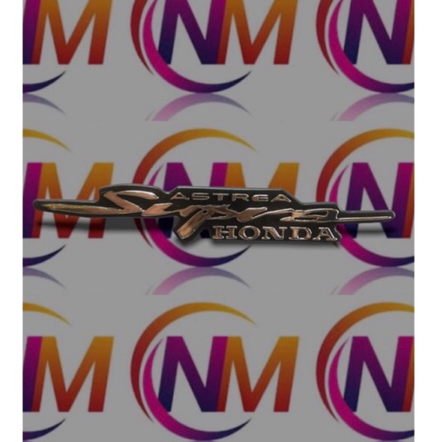 emblem logo honda supra
