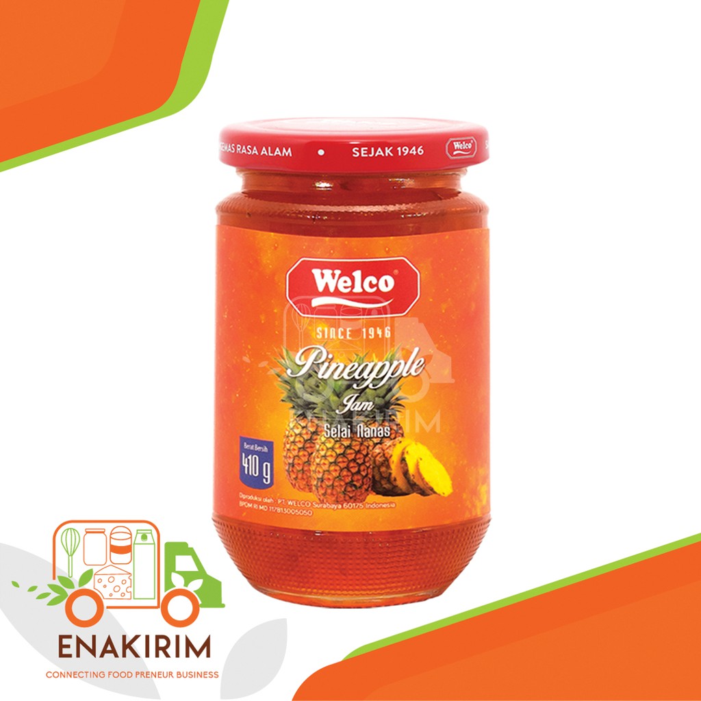 Welco Pineapple Jam  370 Gr