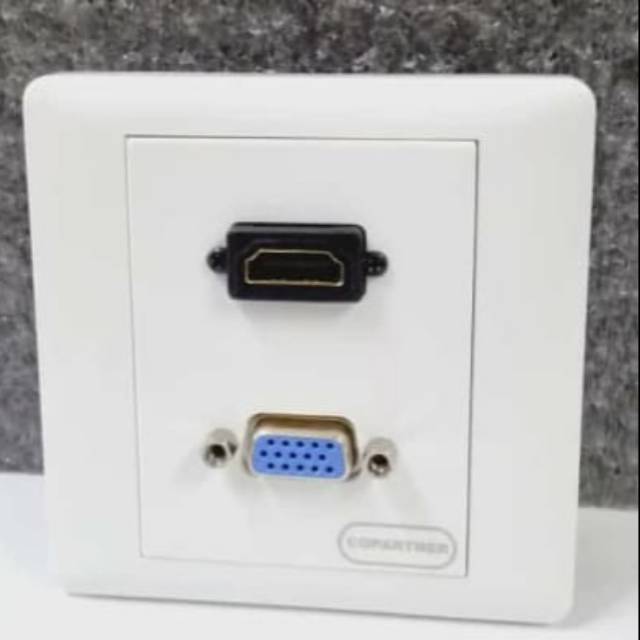 HDMI VGA Face plate