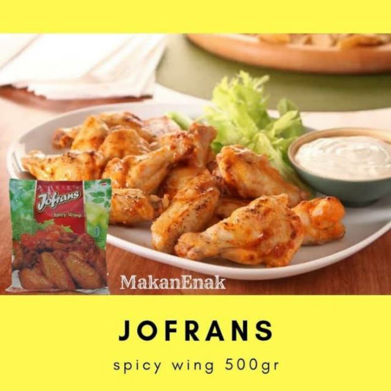 Jofrans Spicy Wing 500gr