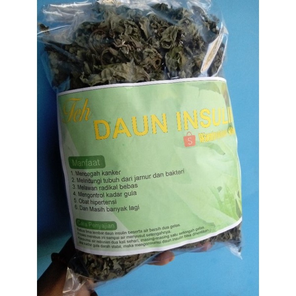 daun insulin kering
