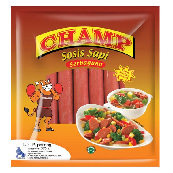 CHAMP SOSIS SAPI 375 GR