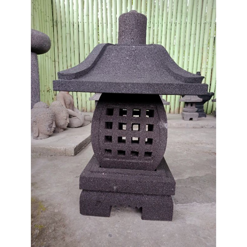 Lampion Batu Lava