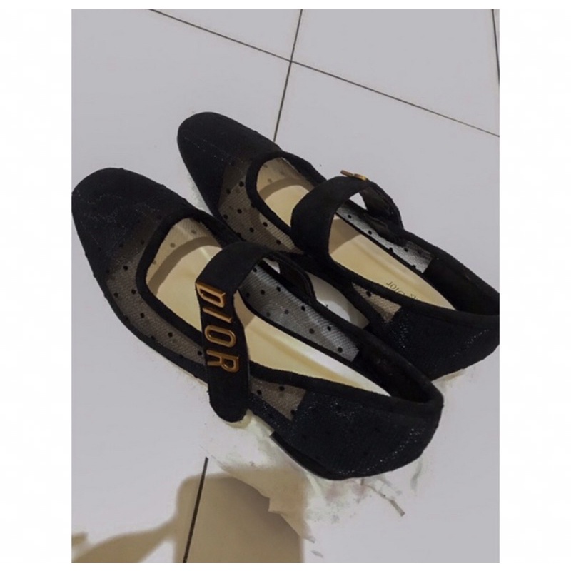 Sepatu Di*r wanita/Sepatu Wanita High Heels Basic Import Premium/di*r thickhells