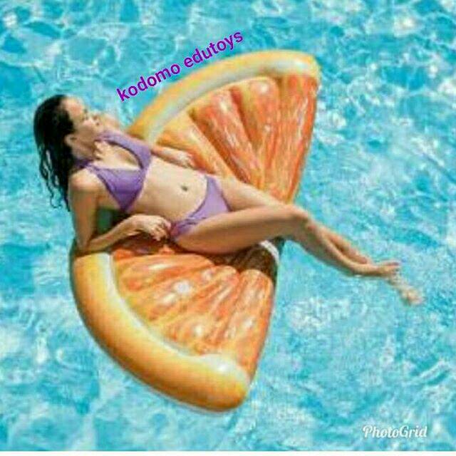 Matras Renang Intex Orange Slice  Mat