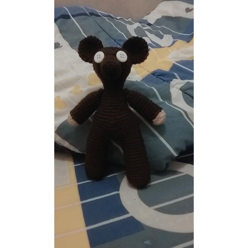 Amigurumi Teddy Bear Mr. Bin