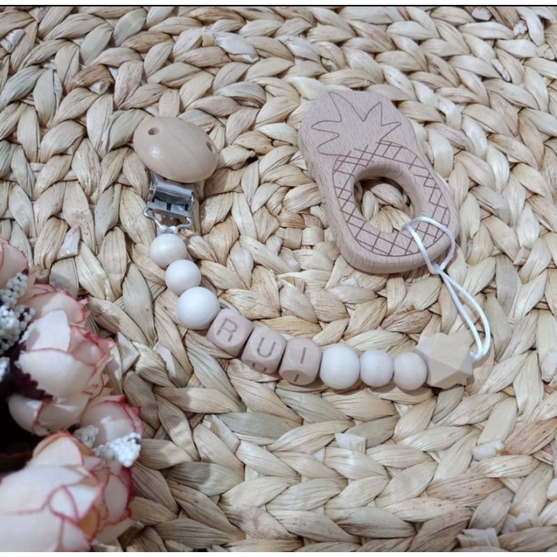 Wooden Teether Custom