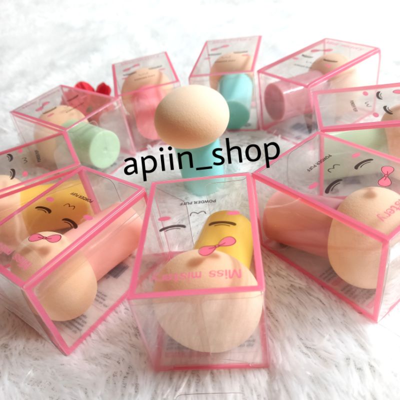spons make up model jamur / sponge jamur