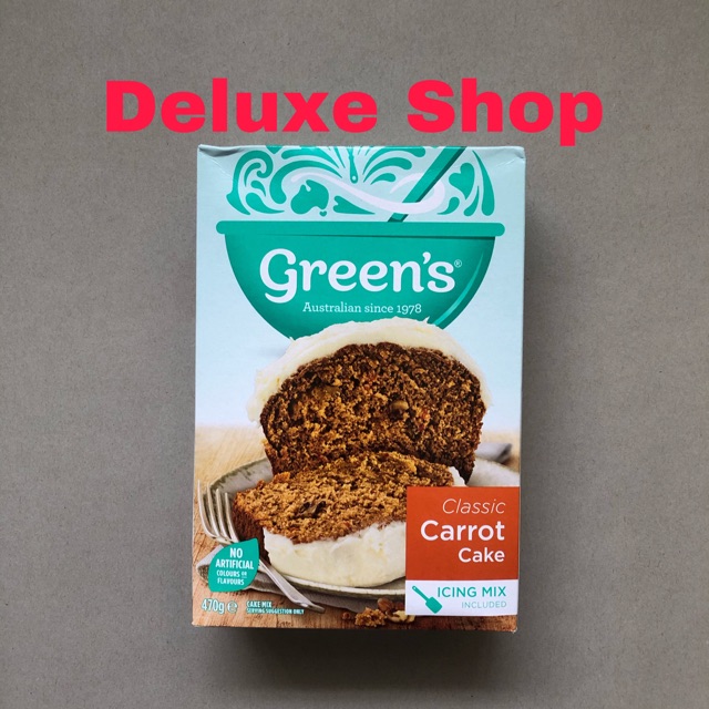 Green’s Classis Carrot Cake 470g