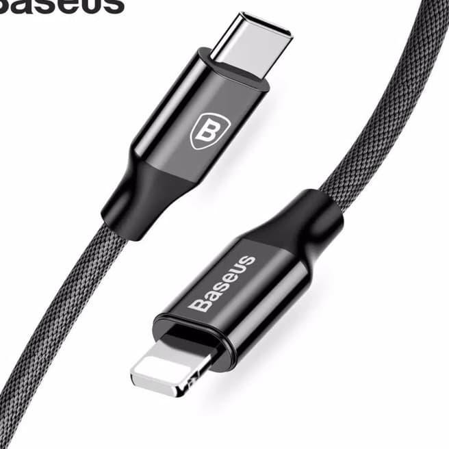 【KEKINIAN】 Kabel Data Baseus Type C To Lighting Iphone 100 Cm .,.