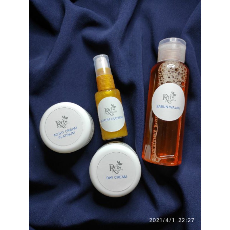 PAKET WAJAH GLOWING.RIDA