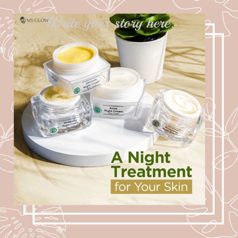 Ms Glow Night Cream