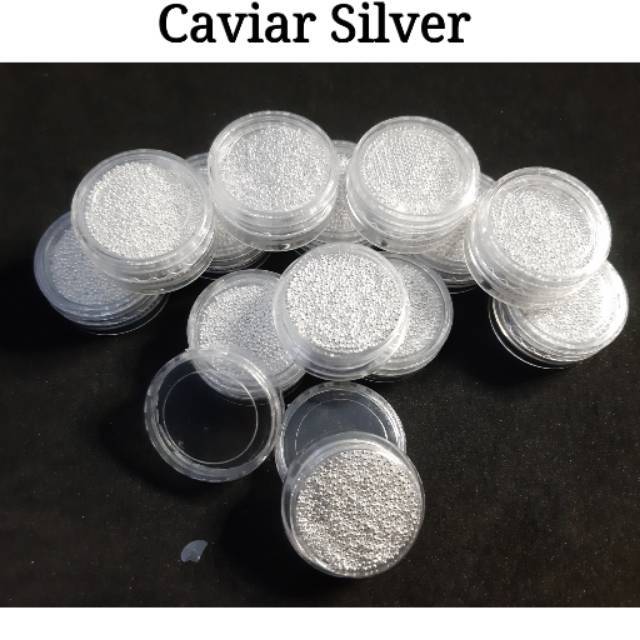 Bola Caviar Silver