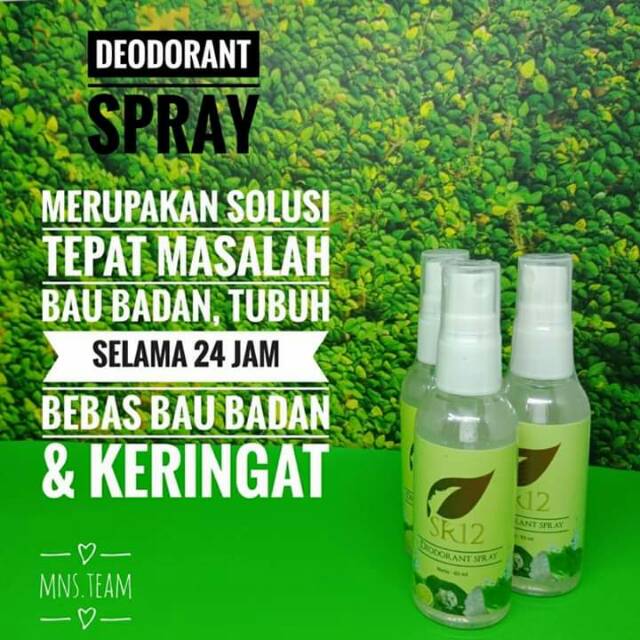 deodoran spray sr12