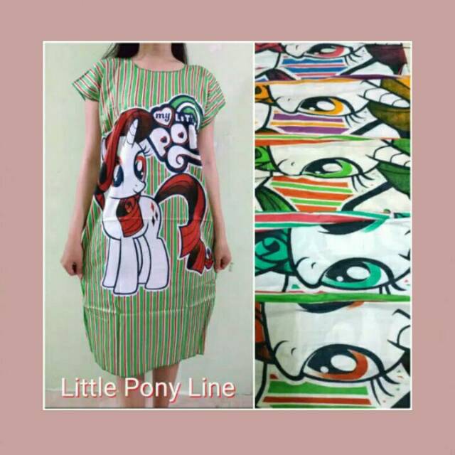 DASTER MIDI LITTLE PONY LINE