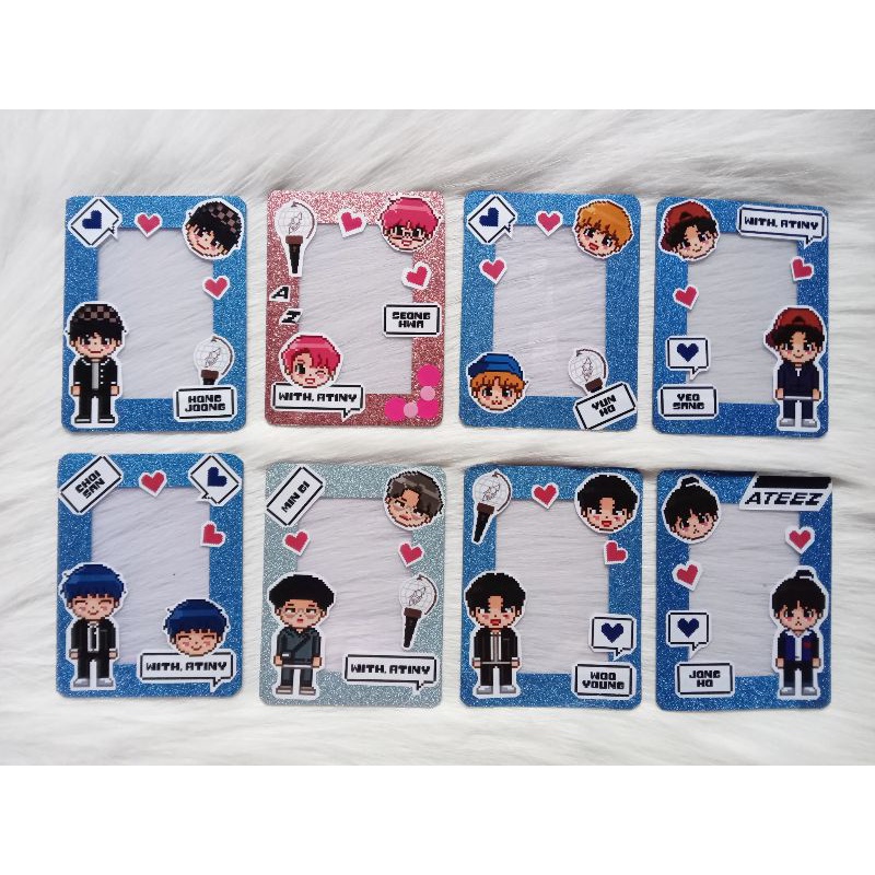 toploader deco sticker ateez sg22 ver