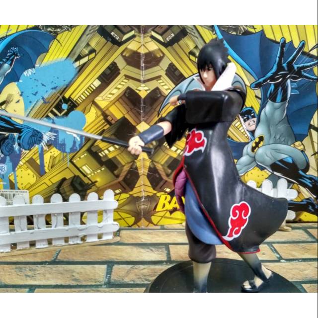 Pajangan figure naruto sasuke