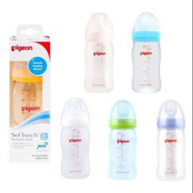 PIGEON BOTOL SOFT TOUCH PERISTALTIC PLUS 240ML