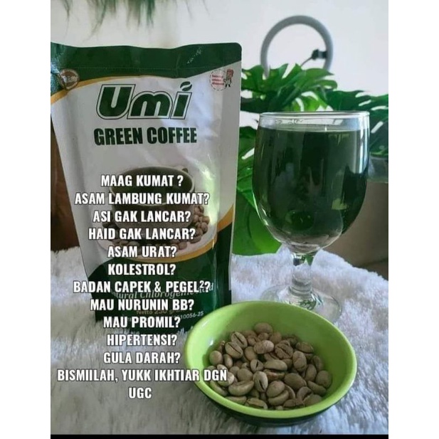 Umi green coffee