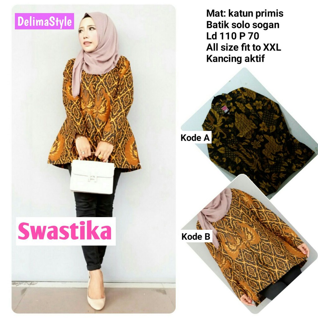 Swastika blus batik