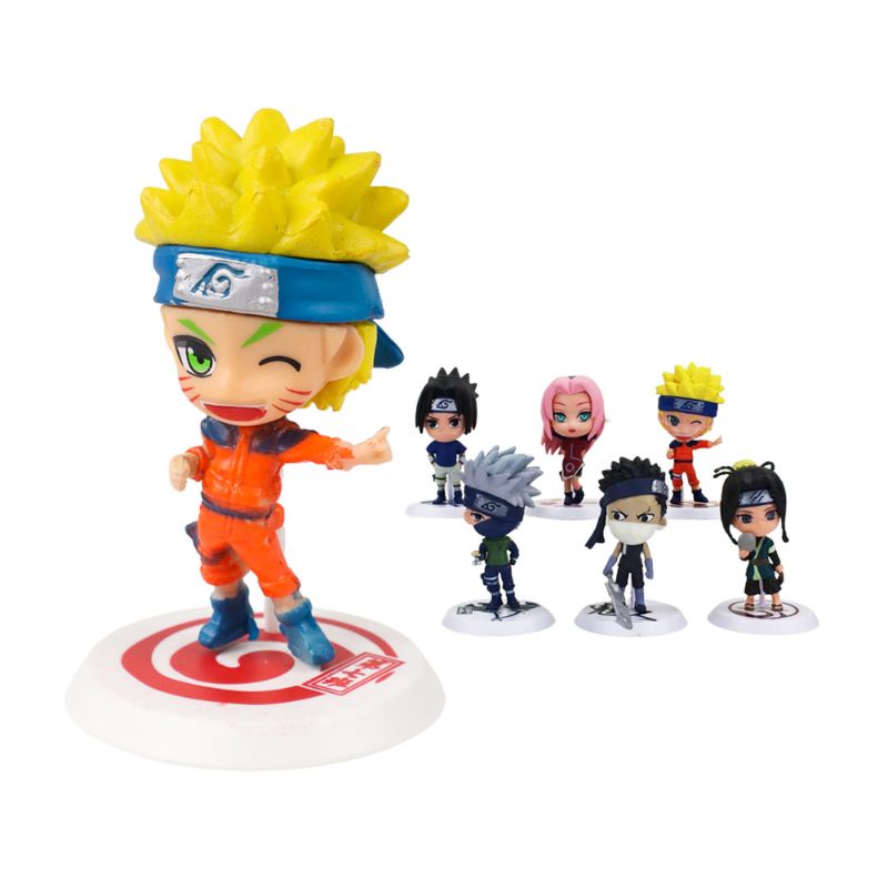 Action Figure Naruto 6 PCS - Model 18