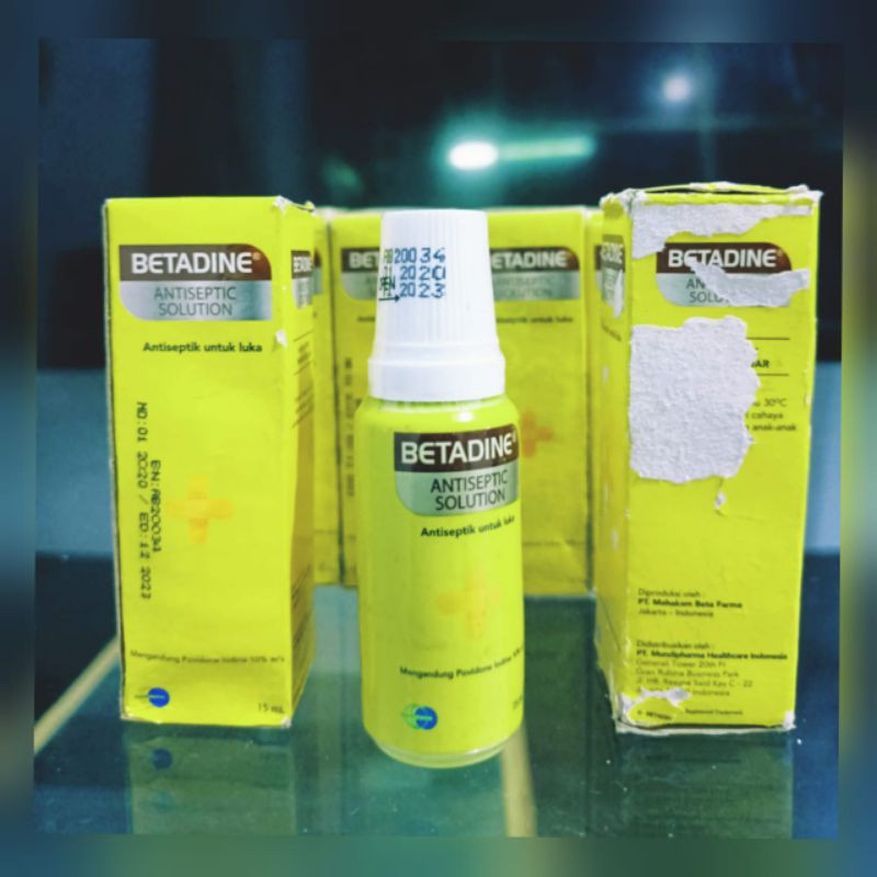 Betadine Antiseptic Solution 15ml