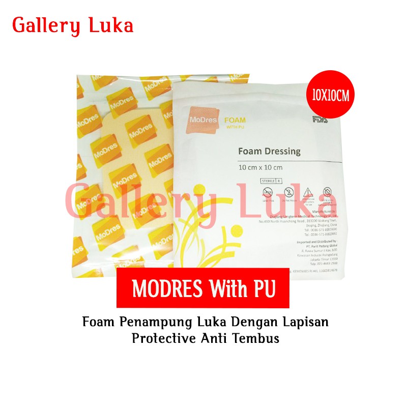 Modres Foam Dressing With PU 10X10