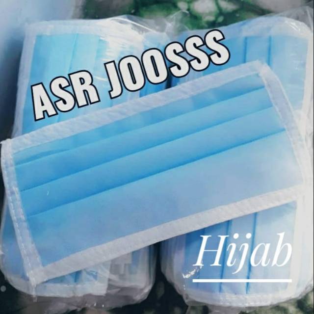Masker Kain Spunbond 1 / 2 / 3 ply Earloop dan Headloop
