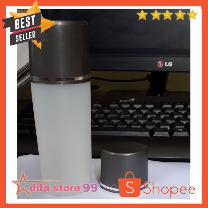 Botol putri 100 ml abu2 natural