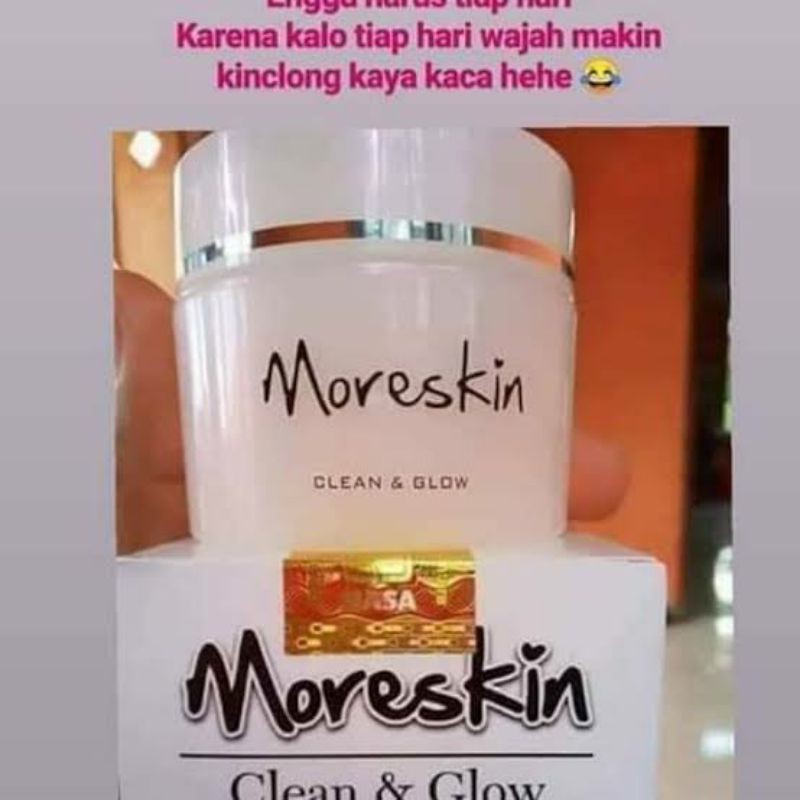 Moreskin Clean N Glow Bisa COD