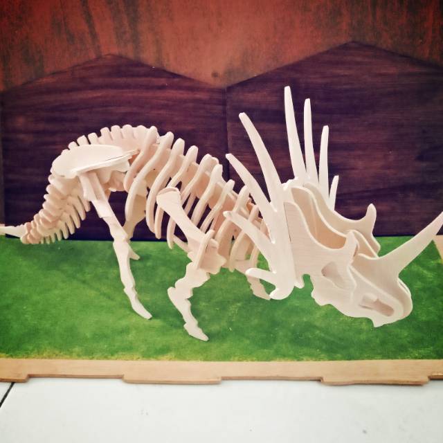 3D Puzzle dinosaurus Styracosaurus