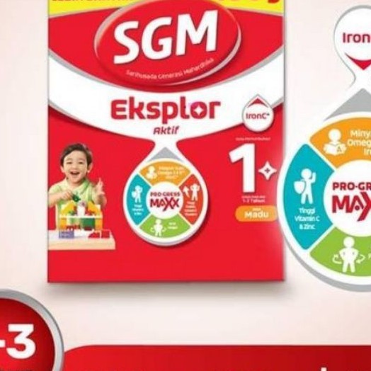 Sgm 1 plus madu 900 gr