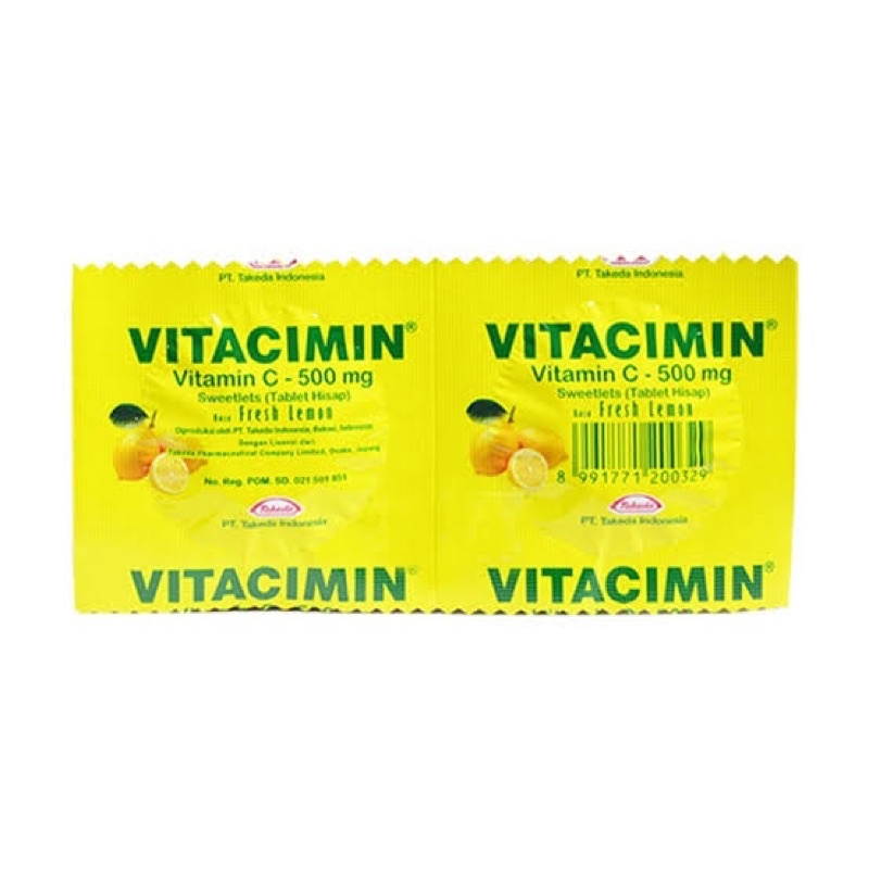 Vitacimin C 500mg - strip