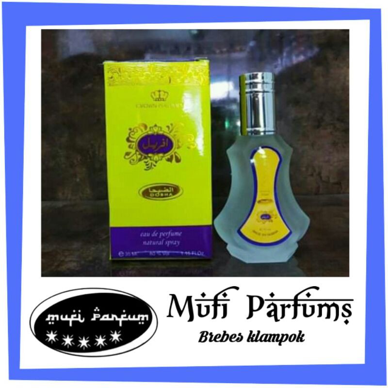 PARFUM SPRAY DOBHA AVRIEL 35ML ORIGINAL