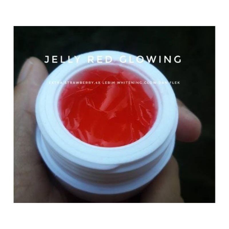 jelly red glow