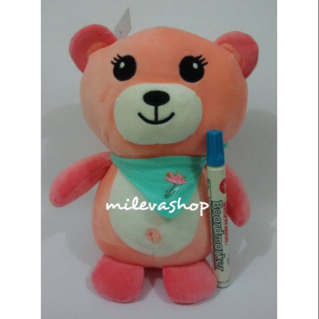 Boneka Bear Scarf 25cm Import