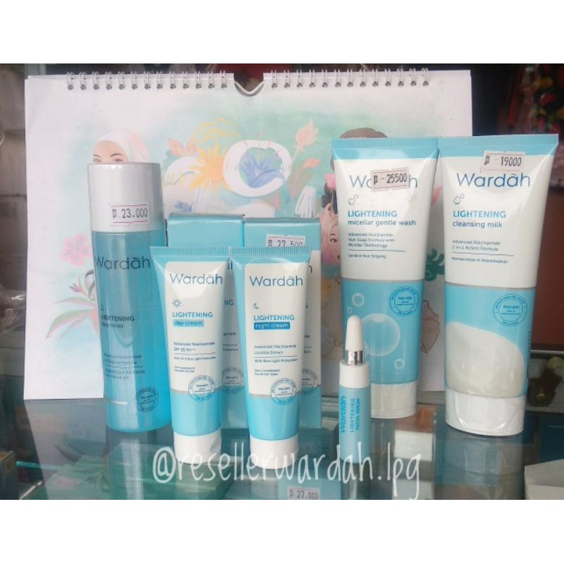 Lightening Paket Hemat + Bedak Tabur