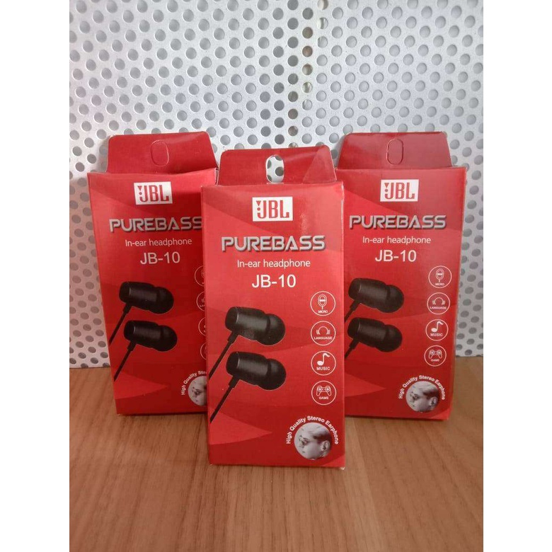 HEADSET | EARPHONE JB-10 JBL