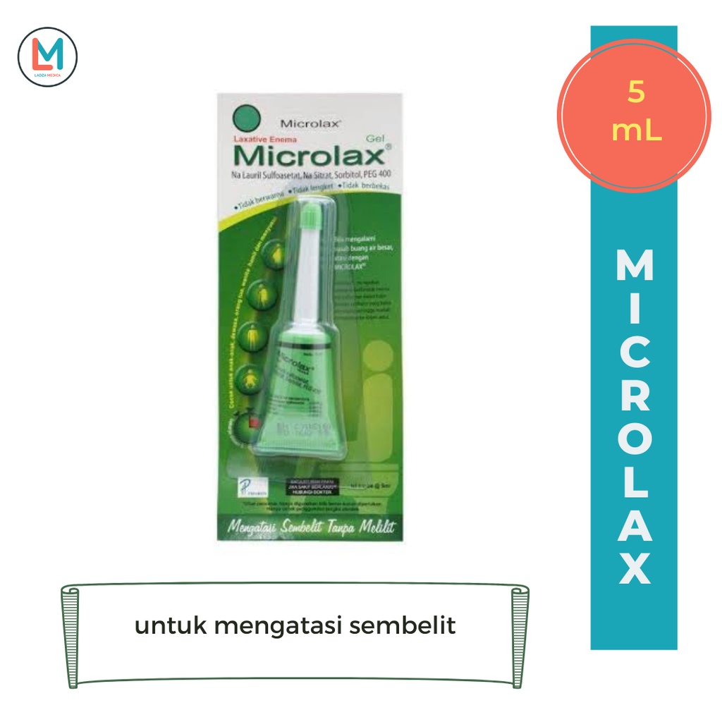 Microlax Tube 5 mL | Obat Sembelit