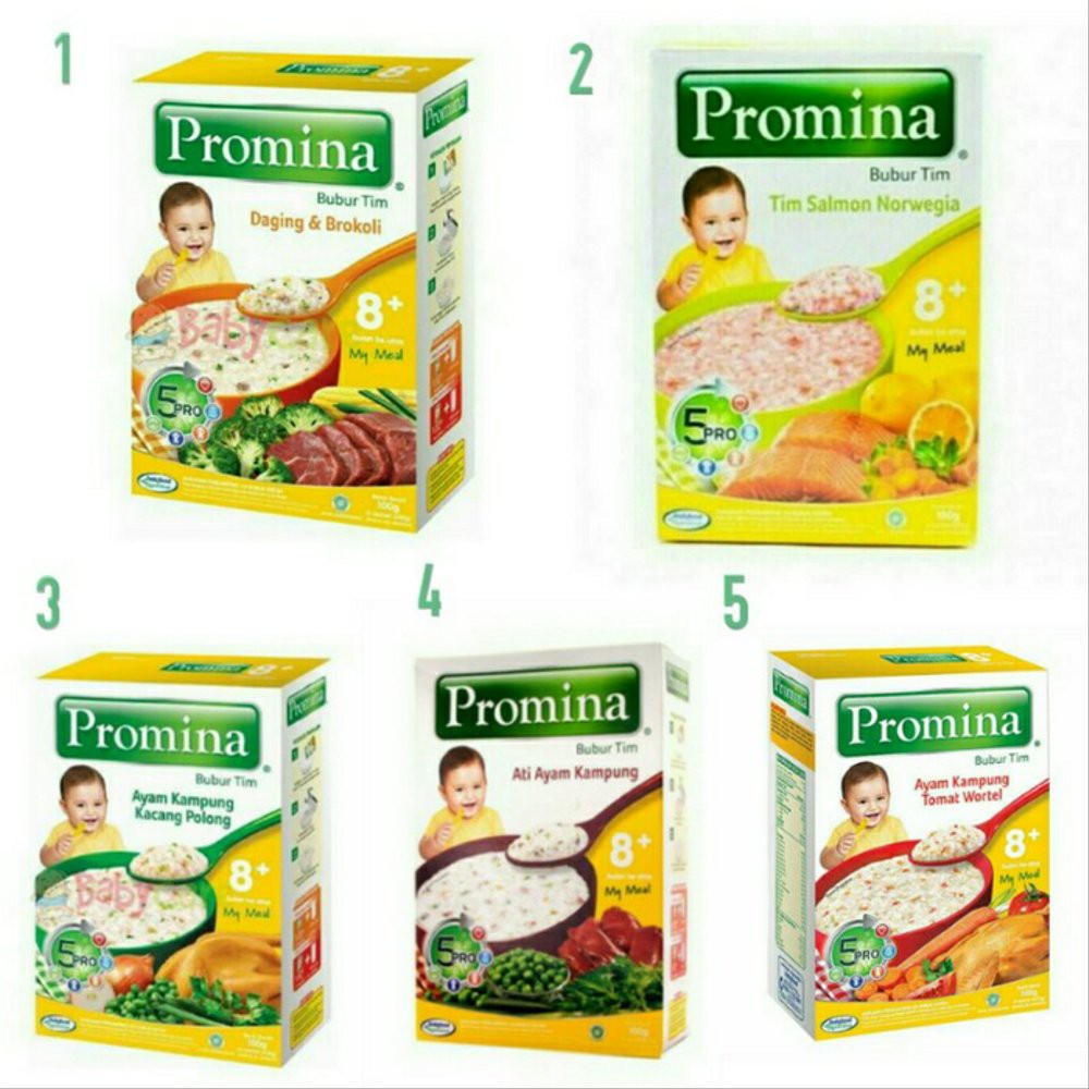 Promina Bubur Tim 8m+ / 8 bulan +