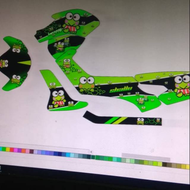 Decal nmax full body keropi