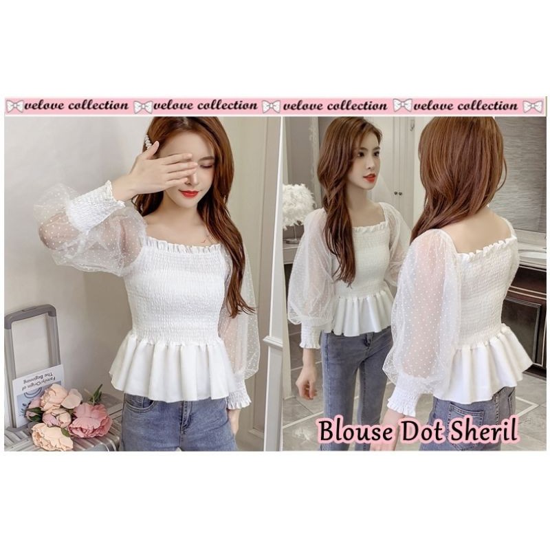 Blouse dot sheril