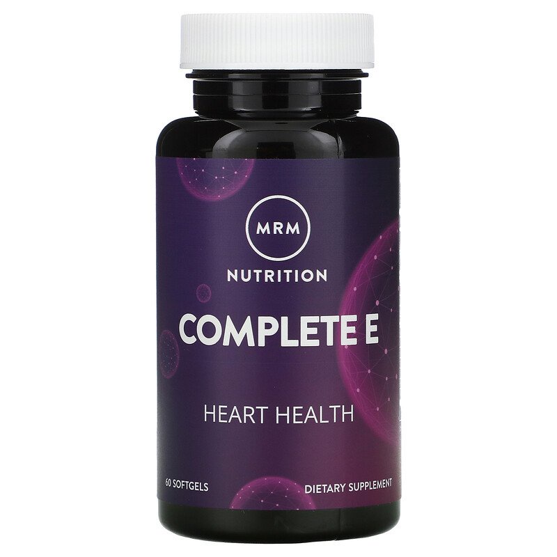 MRM Complete E with Gamma Tocopherol & Tocotrienols 60 Softgels