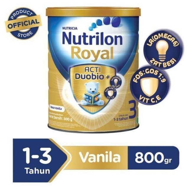 Nutrilon royal 3 rasa Vanilla 800 gr