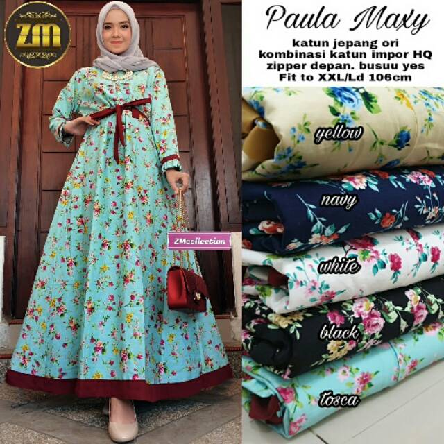 Gamis Paula maxy by zm