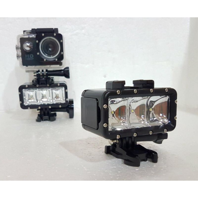 Lampu Action Camera Insta360 Waterproof Diving GoPro Light